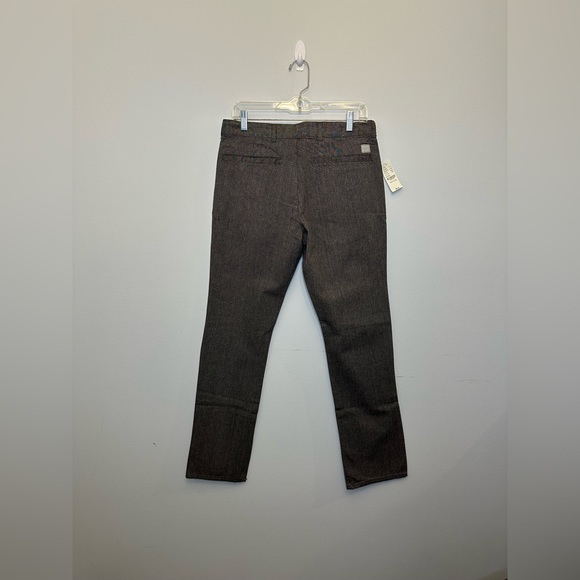 Bullhead Dillon California Black & White Mini Herringbone Chino Pants - Picture 4 of 4